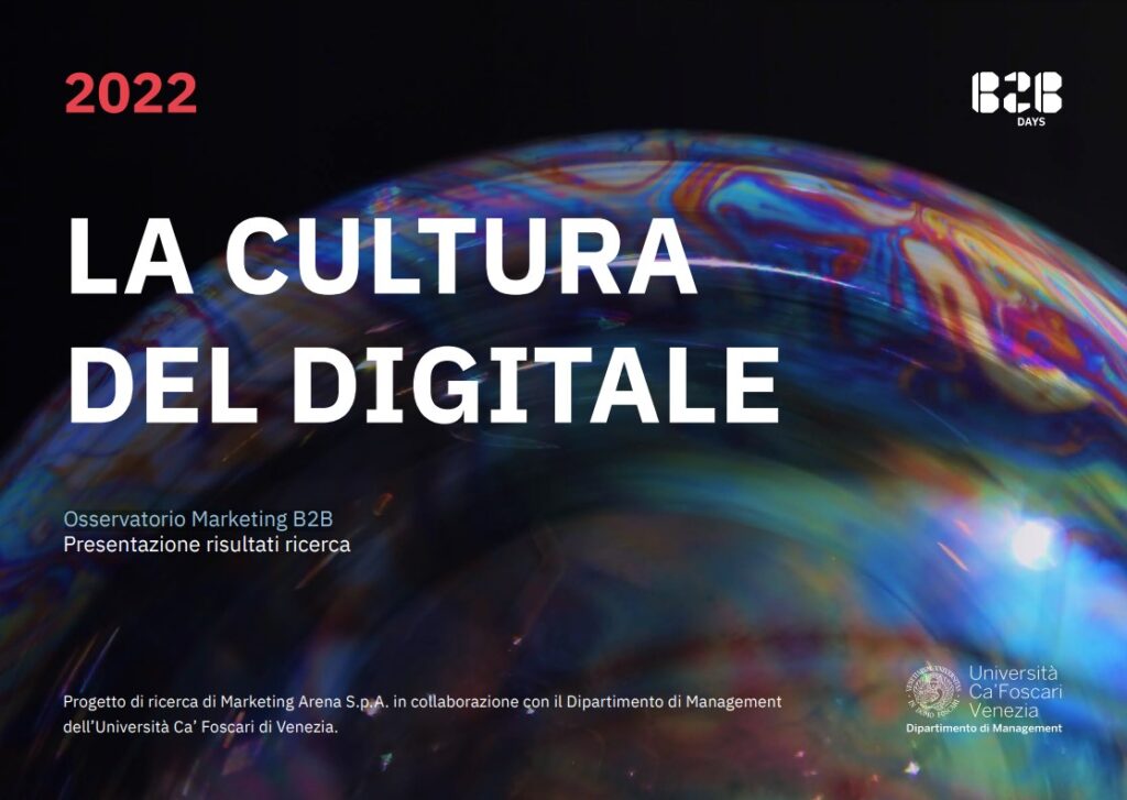 B2B Report 2022 - La cultura del digitale